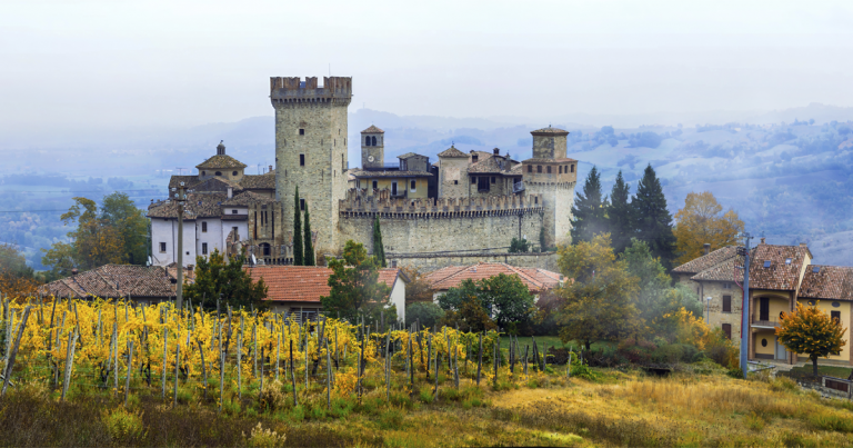 dormire in un castello vigoleno emilia romagna san valentino