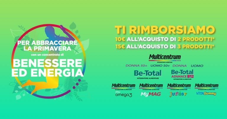 rimborso cashback multicentrum be-total