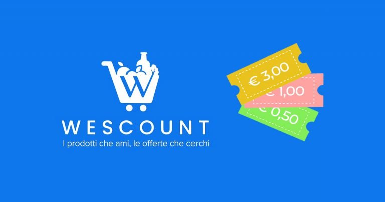 wescount app rimborso supermercato