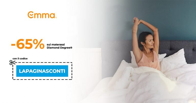promo emma materasso codice sconto