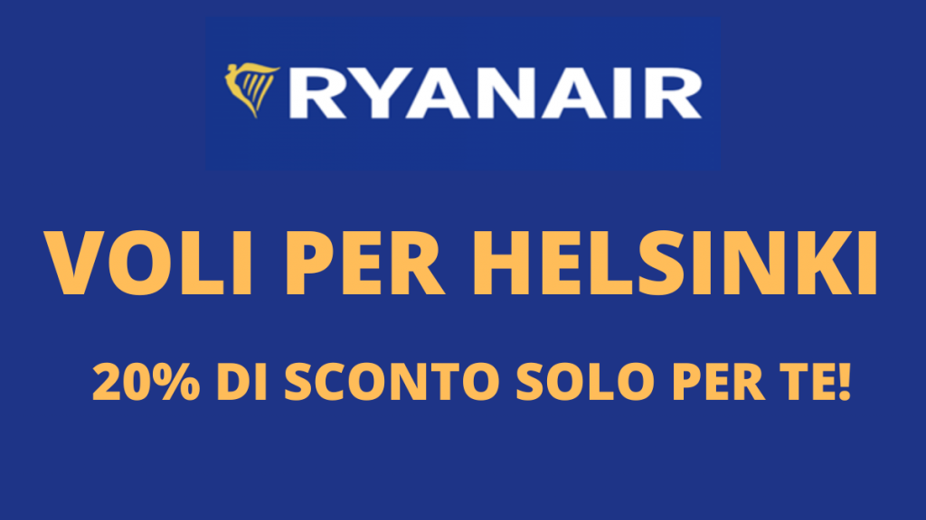 Ryanair sconto