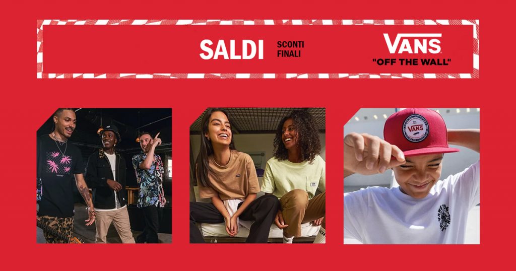 promo vans saldi codice extra sconto