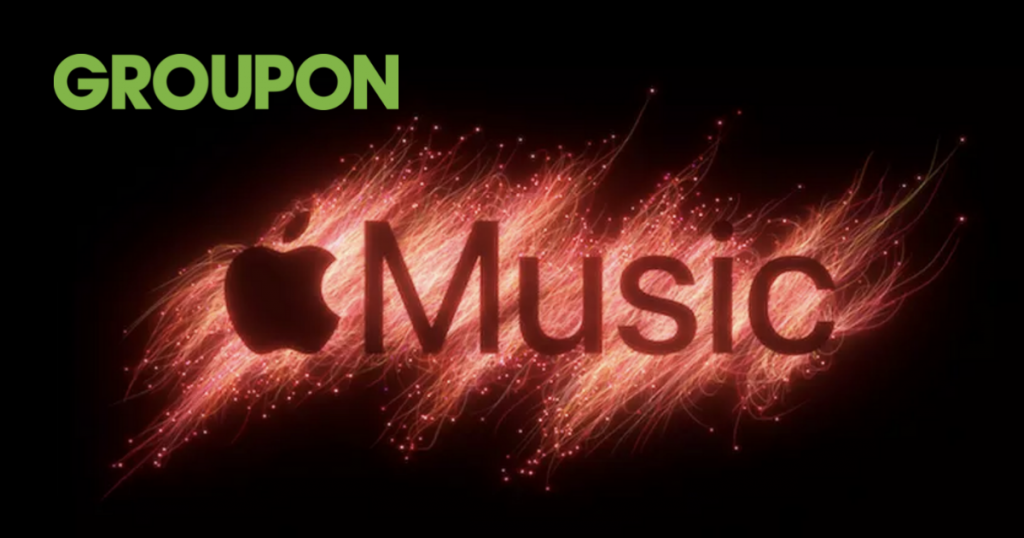 Groupon Apple Music 