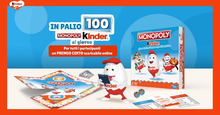 concorso kinder monopoly