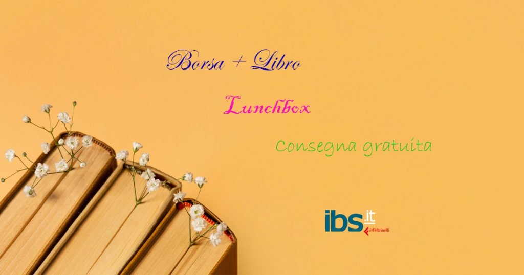 ibs promo borsa libro lunchbox consegna gratis