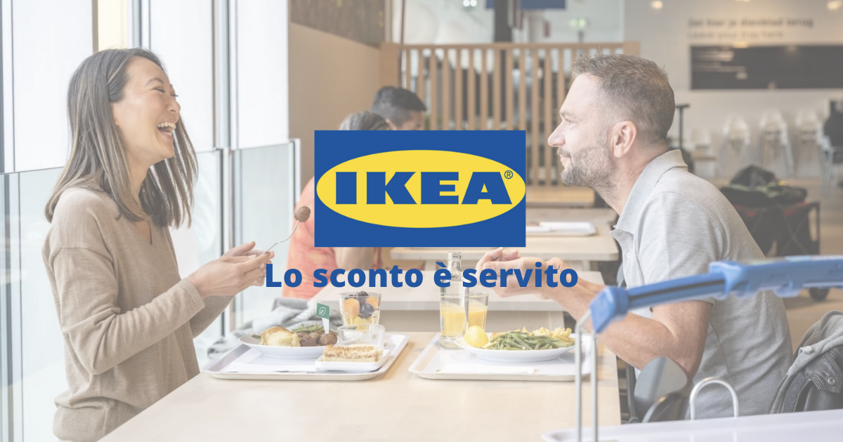 Ikea spendi 25€ e ricevi un buono sconto della stessa cifra da utilizzare nei punti vendita!
