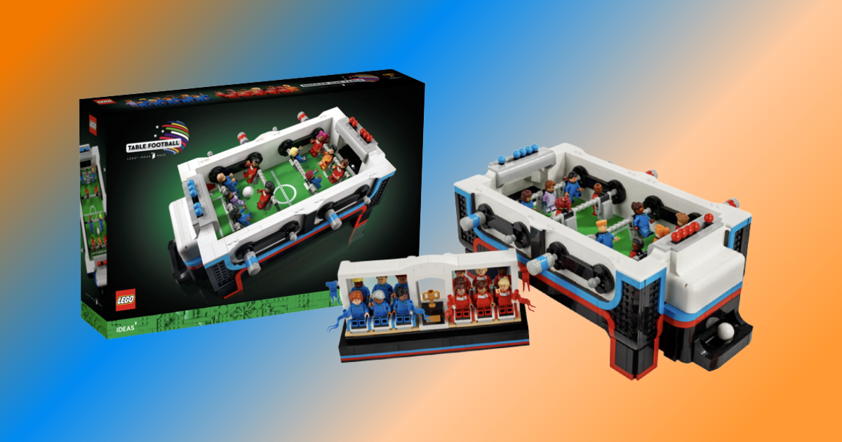 Lego Calcio Balilla: in arrivo il nuovo biliardino in miniatura