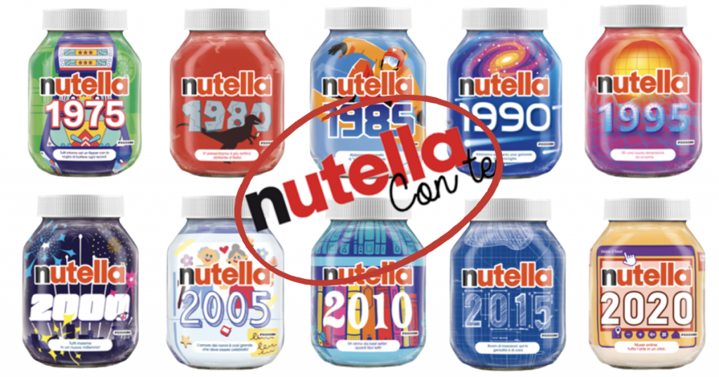 edizione limitata Nutella Con Te 