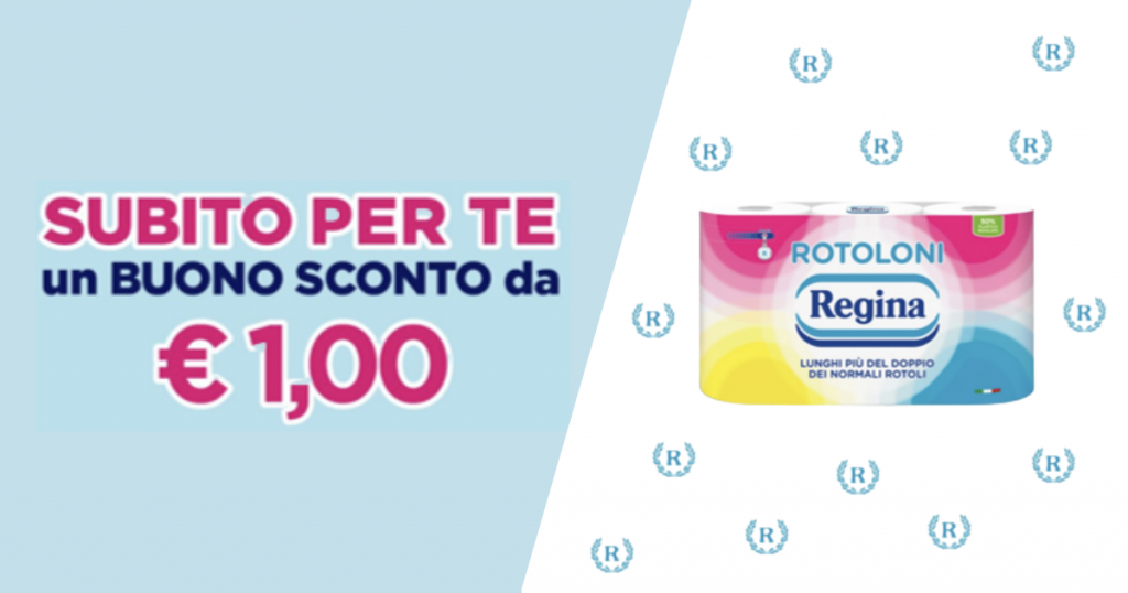 buono sconto Rotoloni Regina