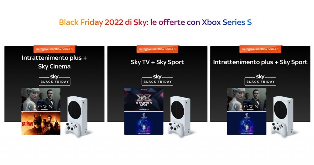 black friday 2022 sky xbox series s