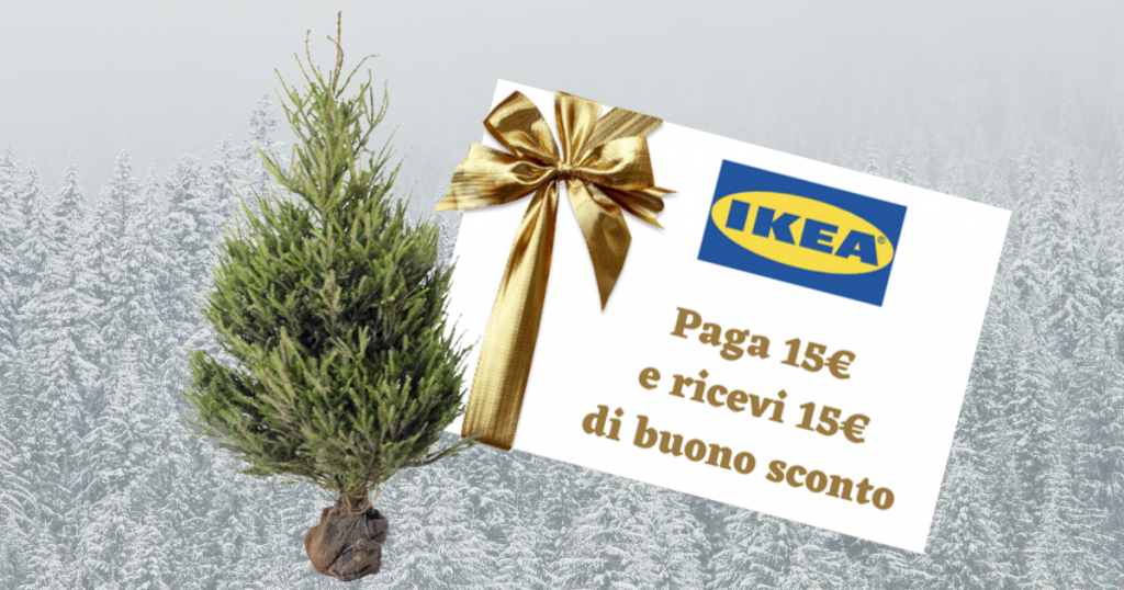 Ikea albero Natale gratis