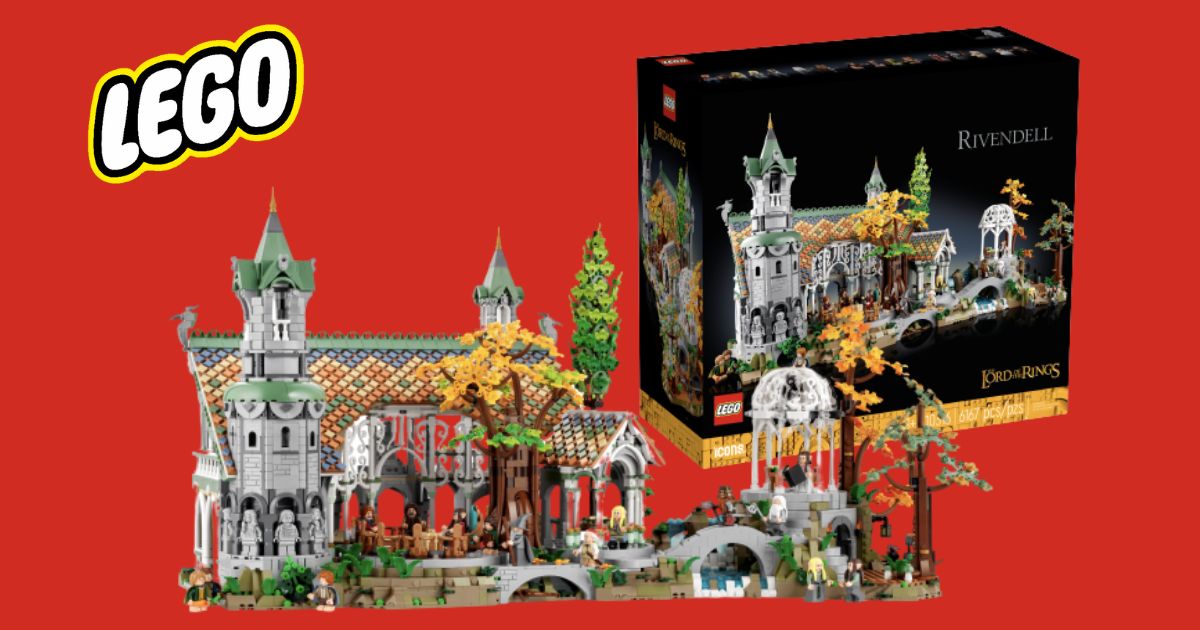 Lego presenta il set super dettagliato Signore degli Anelli: Gran  Burrone, con tutta la Compagnia dell'Anello!
