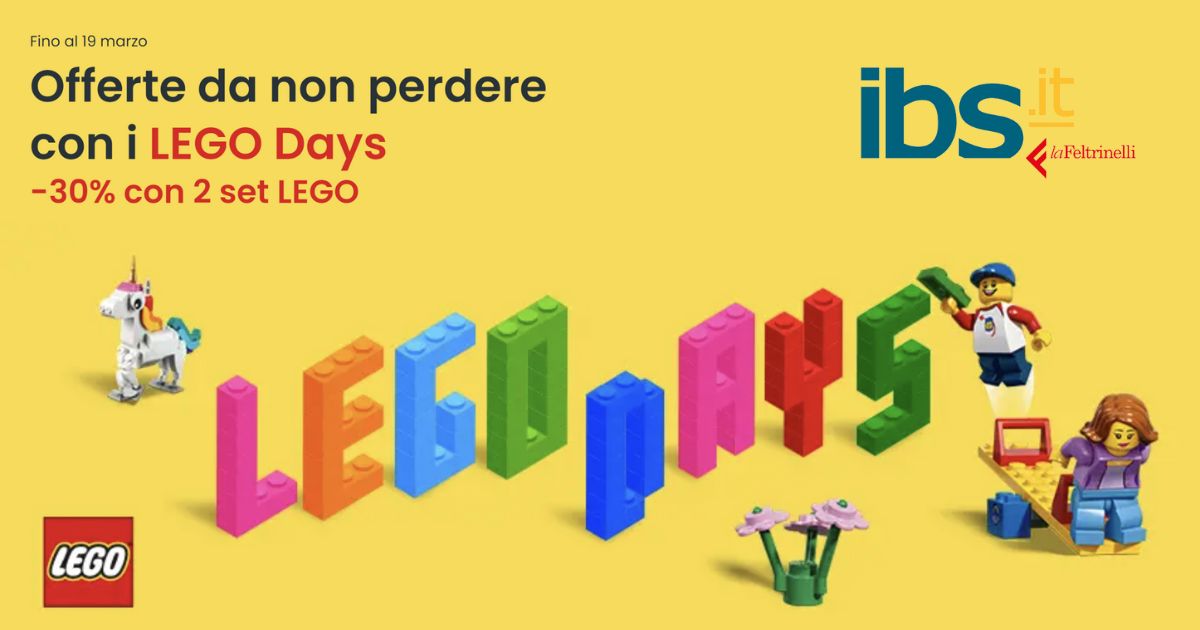 LEGO offerte: approfitta di tutti gli sconti del Lego Day