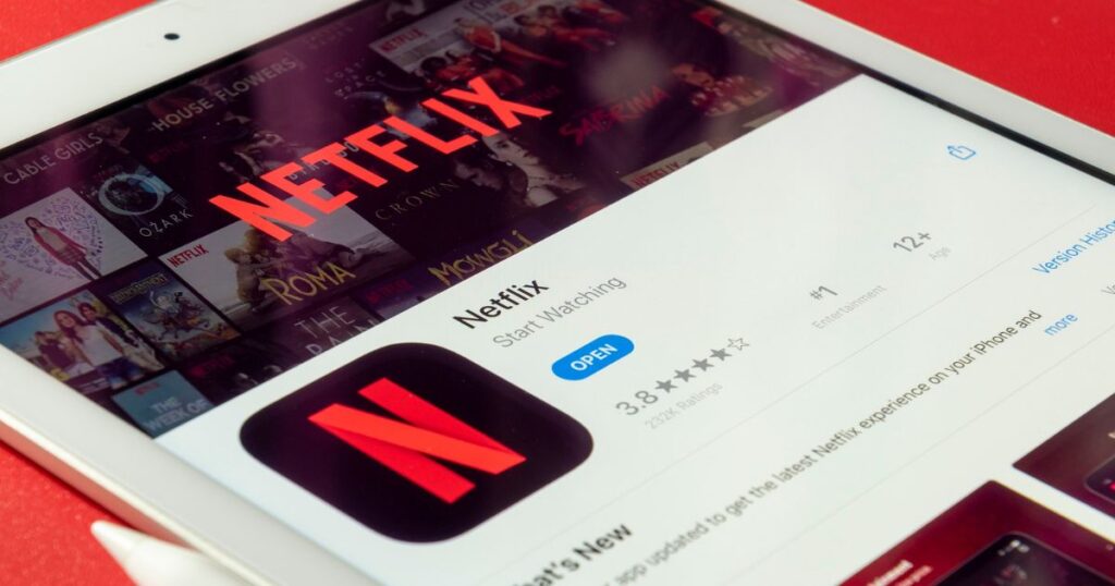 Piano Netflix pubblicità