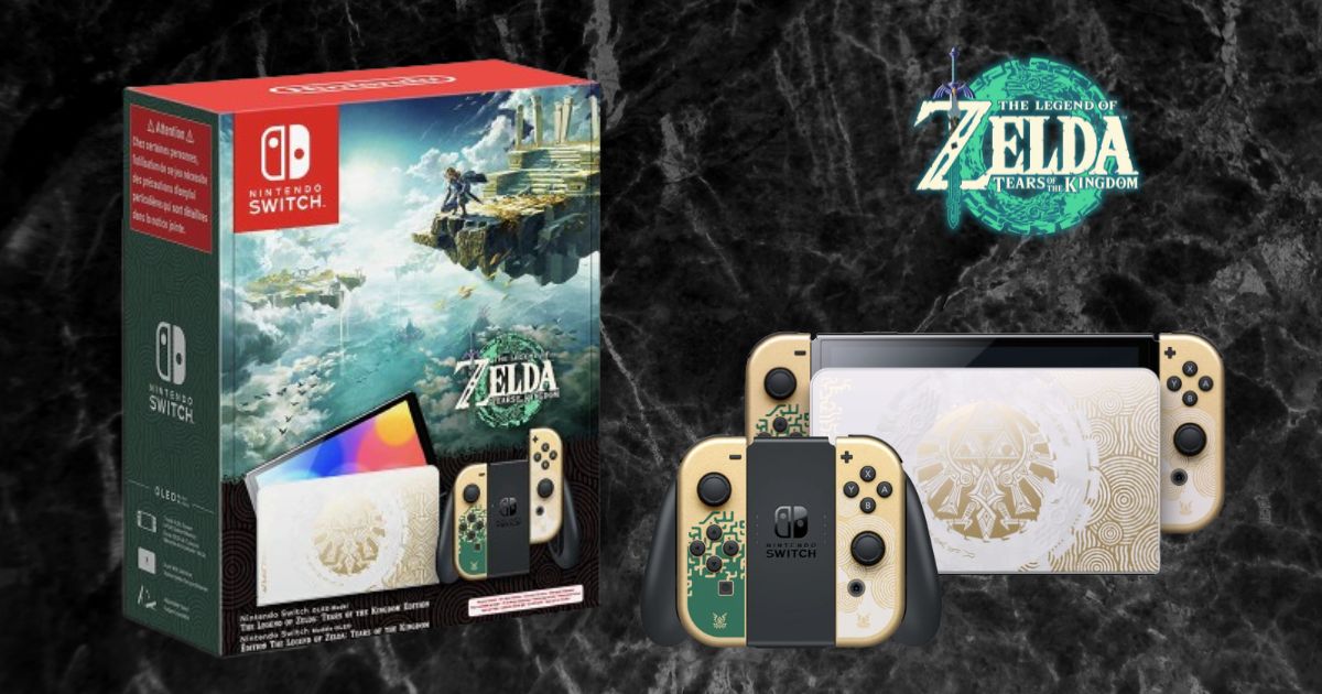 Nintendo Switch edizione Zelda: Tears of the Kingdom disponibile in  preorder su !