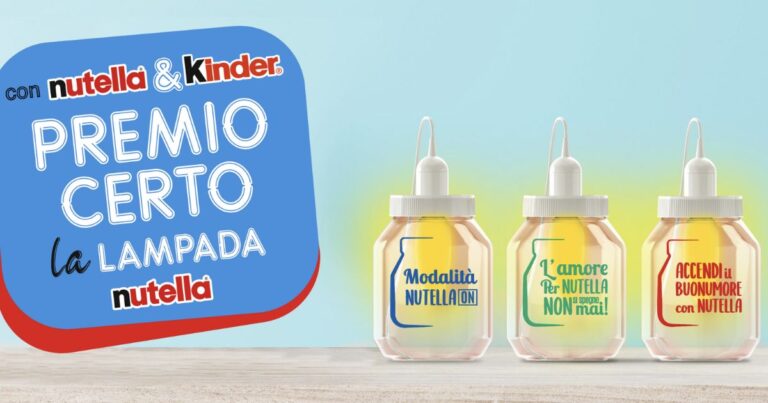 Nutella premio certo