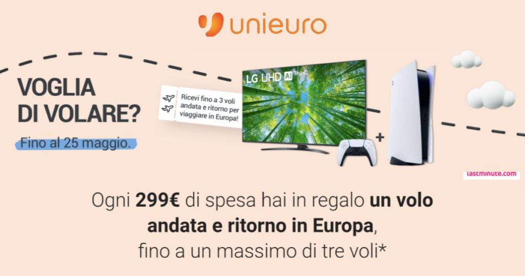 Unieuro voli 