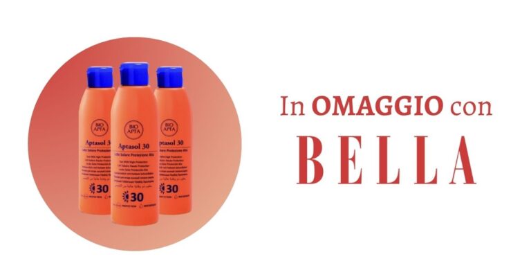 Bella omaggio crema solare