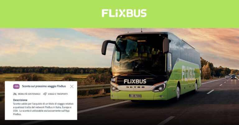 flixbus codice sconto
