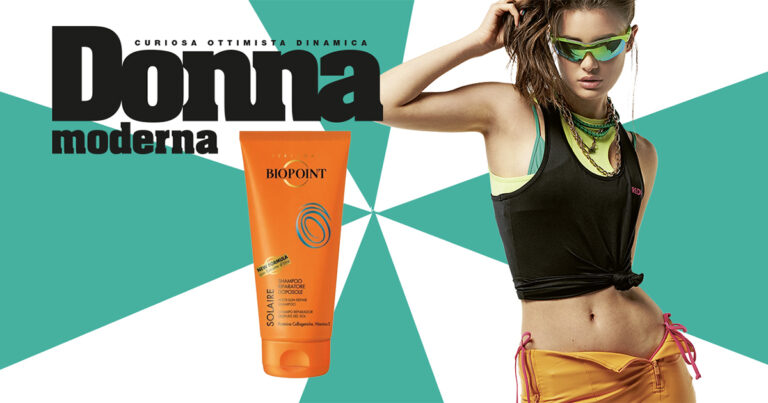 shampoo riparatore doposole biopoint donna moderna