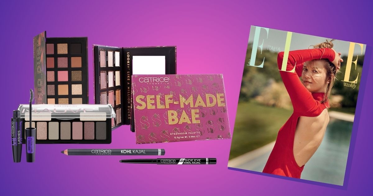 Affare in edicola: tanti prodotti make-up Catrice in allegato con Elle a  soli 2€!