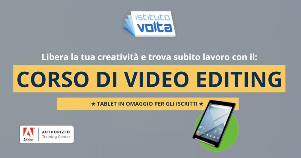corso video editing