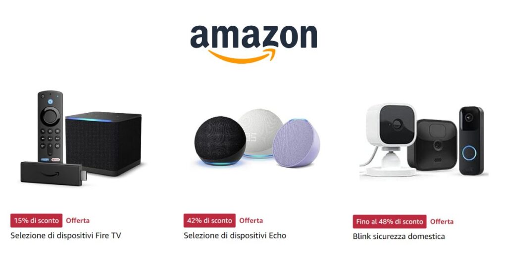amazon smart home sconti