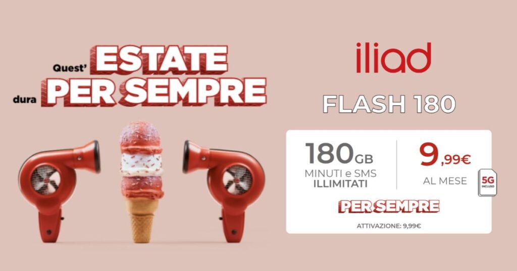 Iliad Flash 180