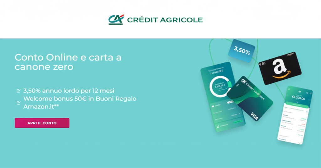 crédit agricole conto