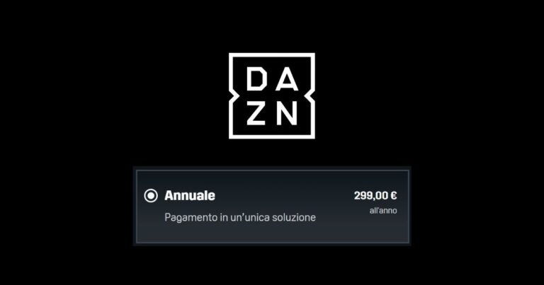 dazn standard annuale