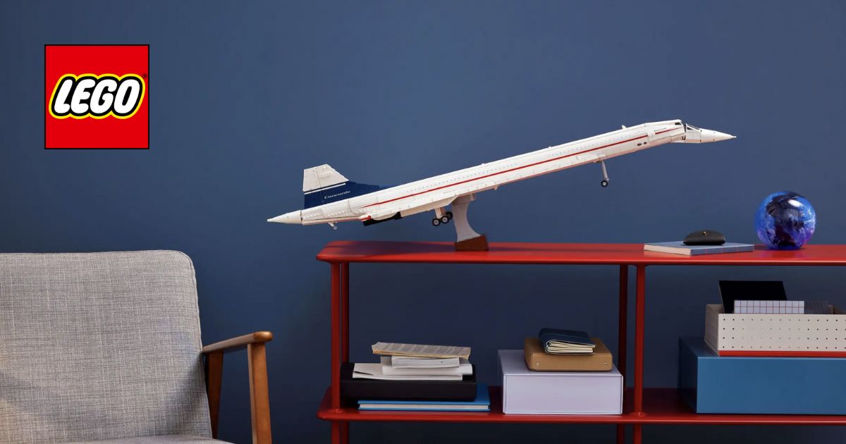In arrivo LEGO Concorde, il nuovo set ispirato al celebre aereo supersonico!