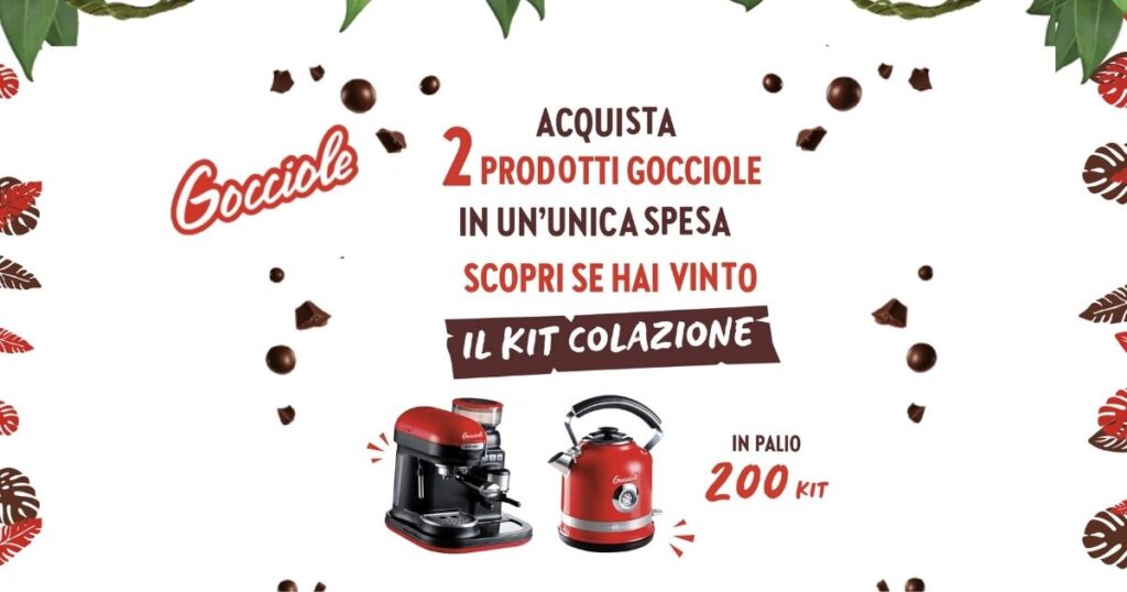 concorso gocciole