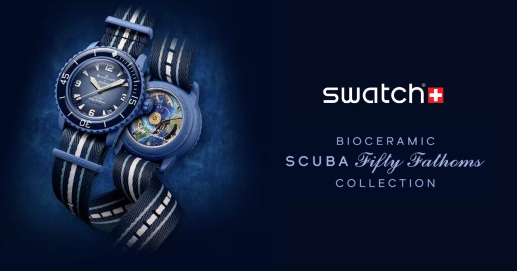 Bioceramic Scuba Fifty Fathoms Swatch x Blancpain