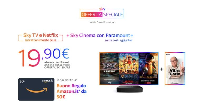 offerta speciale sky q