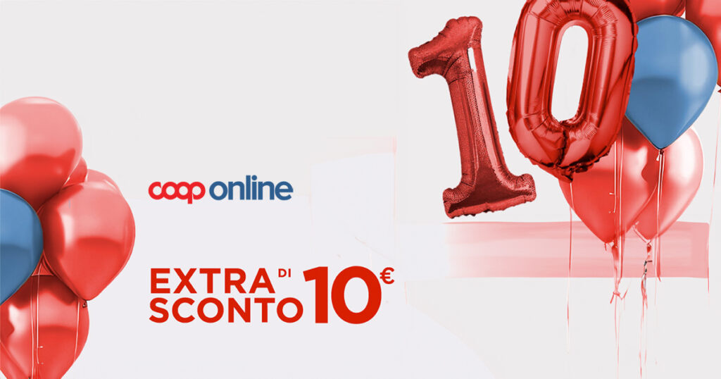 coop online coupon 10 euro