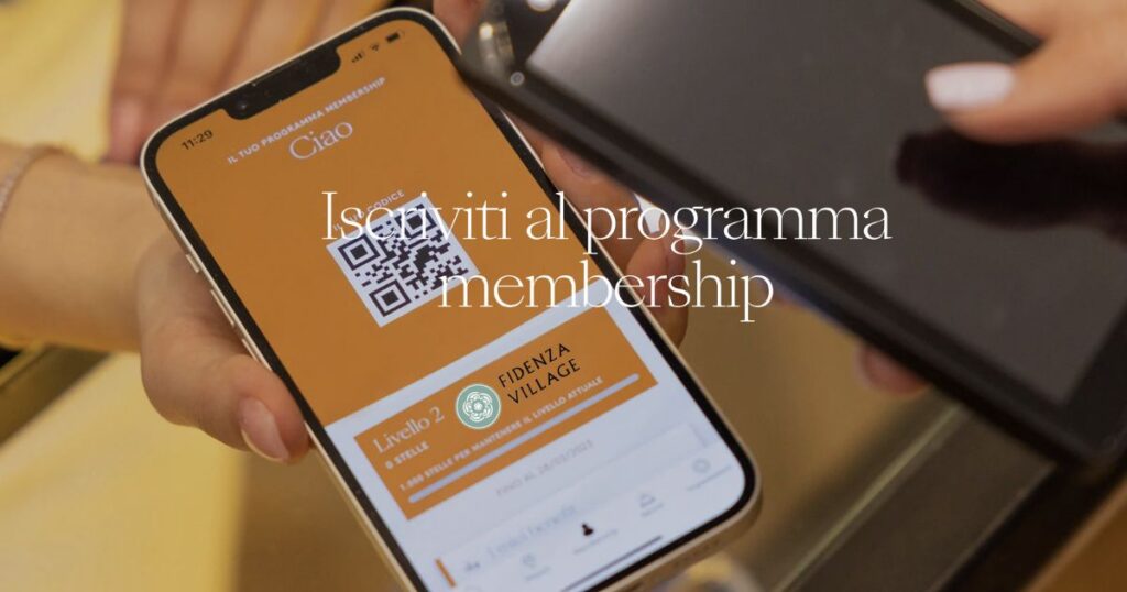 fidenza village programma membership 
