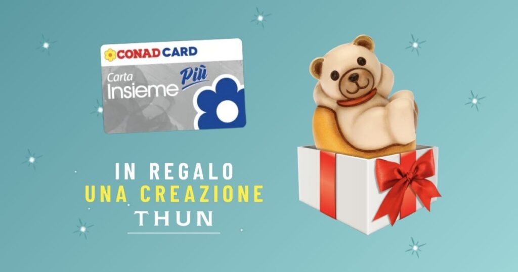 conad omaggio Thun