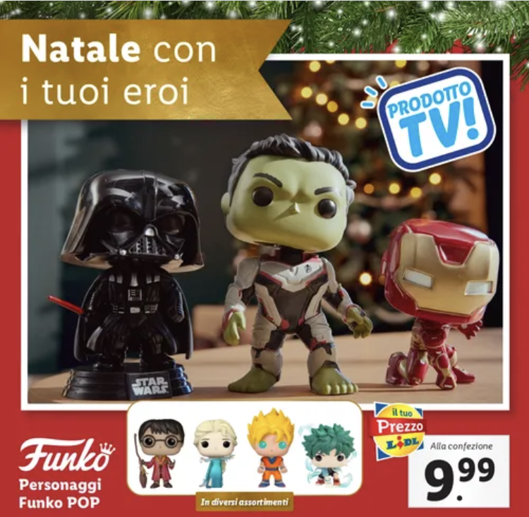 Funko pop! lidl 