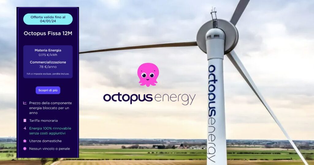 octopus energy offerta