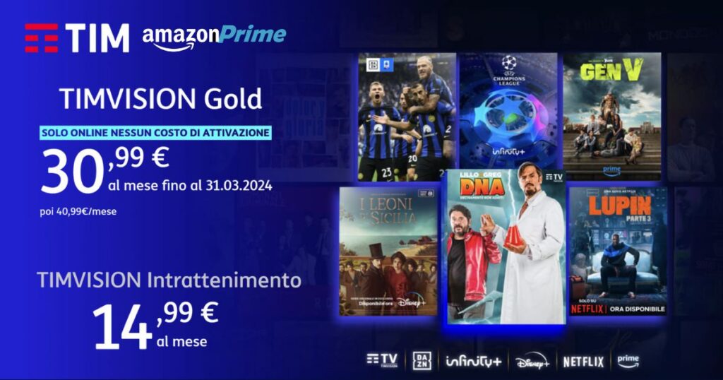 timvision amazon prime