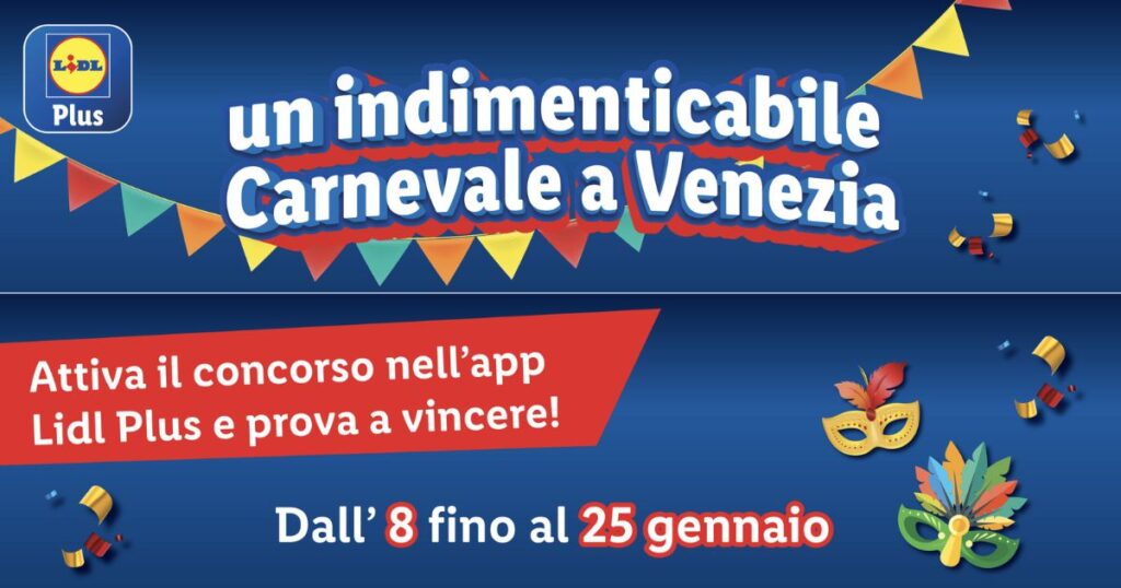 lidl concorso carnevale