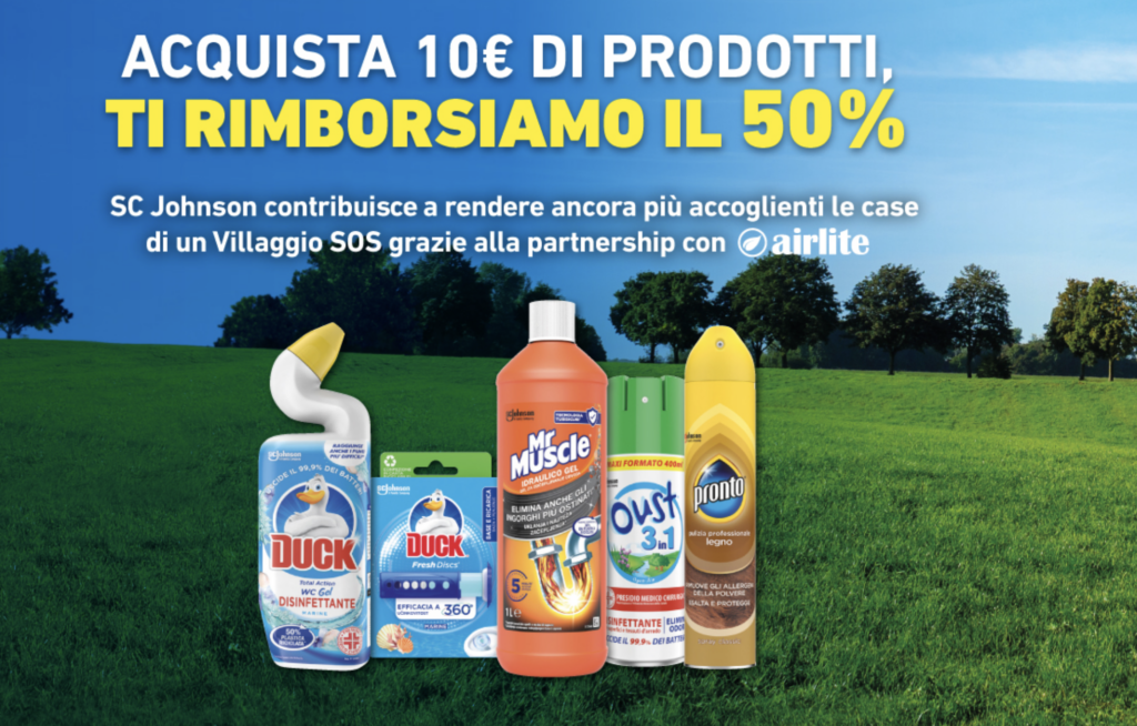 cashback Insieme per un futuro sostenibile