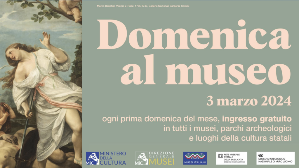 domenica al museo marzo