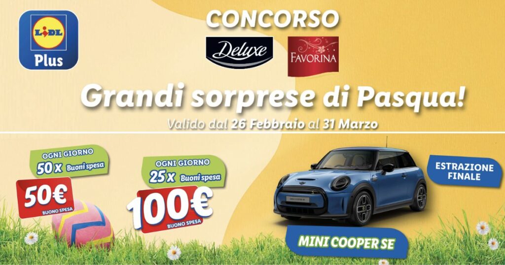 concorso lidl pasqua 2024