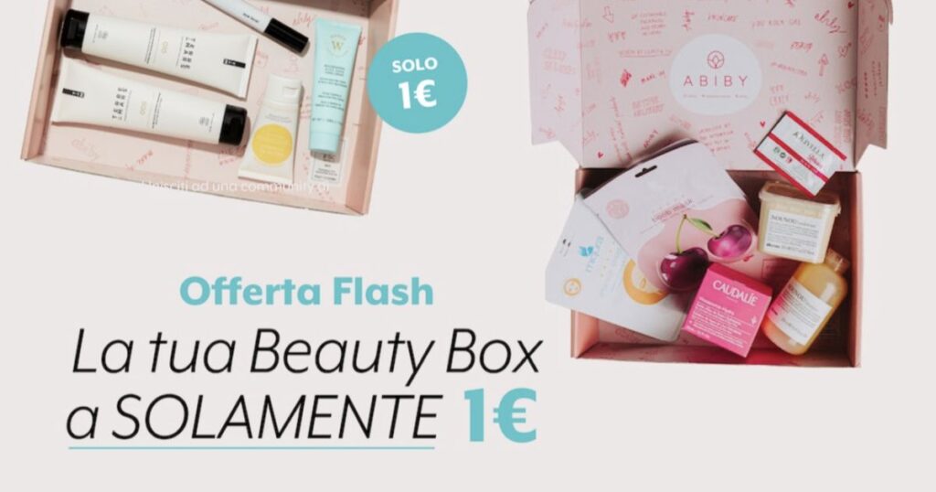 abiby offerta beauty box