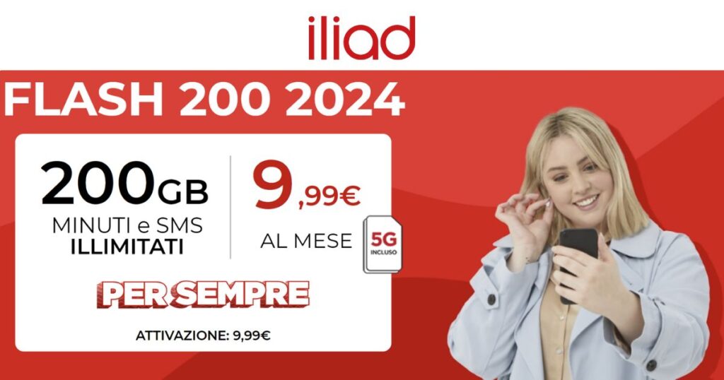 iliad flash 200 2024