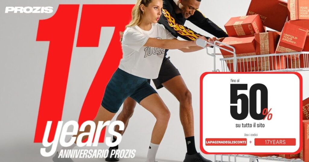 prozis codice sconto 