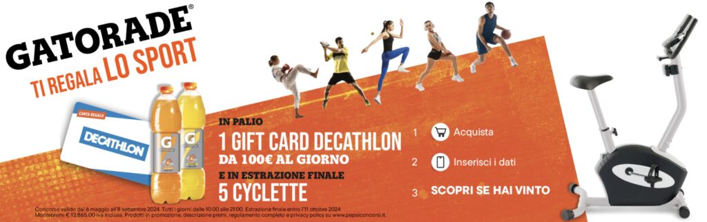 concorso gatorade
