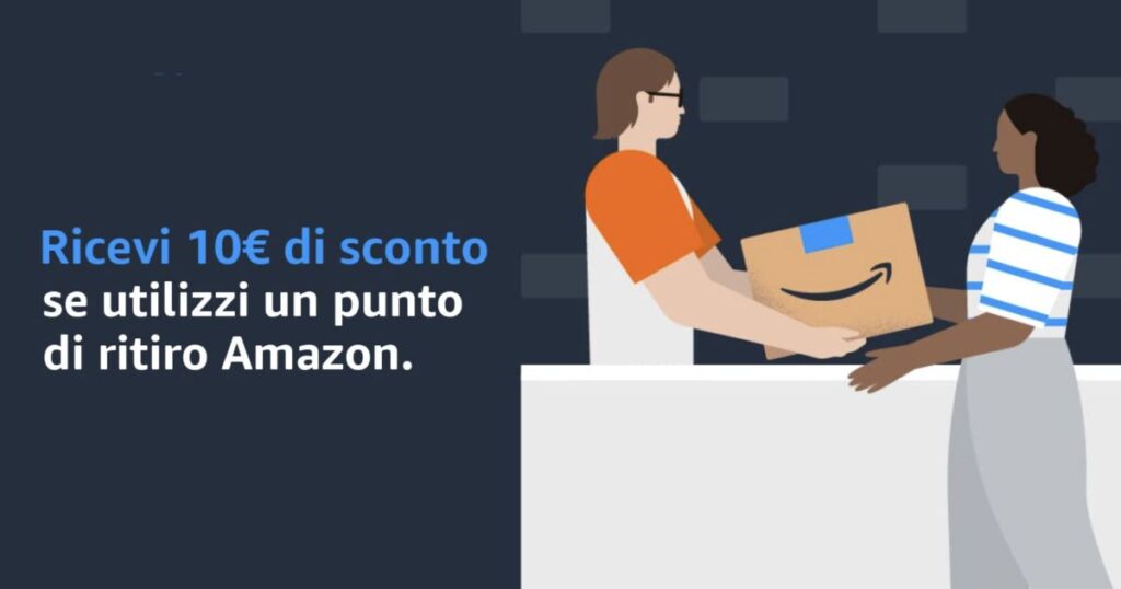 amazon punto di ritiro