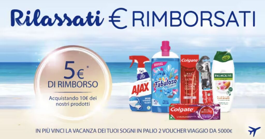 cashback rilassati e rimborsati